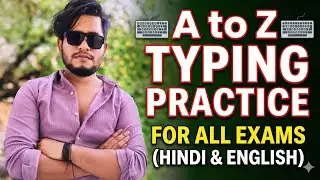 Typing Speed Kaise Badhaye? (Hindi + English) | Best Strategy for SSC & UP Exams 🚀 #typingtest 