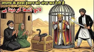 Lalach Ne Is Insaan Ko Aisa Andha Kiya Ke Apna Imaan Tak Kho Betha 😱  Islamic Moral Story | story