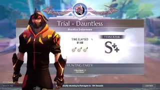 (1:00) CHAIN BLADE TEMPEST SOLO DAUNTLESS TRIALS BLOODFIRE EMBERMANE