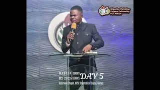 El-Roi, COVENANT BY OBEDIENCE WITH Pius Raji @NYSC ORIENTATION CAMP ABUJA (NCCF)