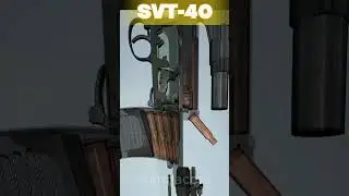 SVT-40 ⚔️🔫 Soviet Semi-Auto Power | Poder sovi&eacute;tico adelantado a su tiempo 🪖 #usa #gunhistory
