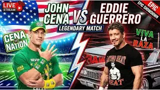 John Cena vs. Eddie Guerrero🔥🕊️LATINO HEAT IS BACK!| WWE 2K25 #verticallive #wwe2k25 #shorts