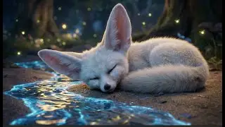Noctic&rsquo;s 🦊 Secret Glowing Oasis | Calming Water Sounds for Deep Sleep & Anxiety Relief