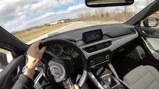 Mazda Mazda6 Grand Touring 2017 года — первые впечатления от первого лица (бинауральный звук)