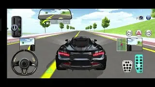 New Black Ferrari For Parking - 3d Driving Class android game || Car Game #gameplay #cargam