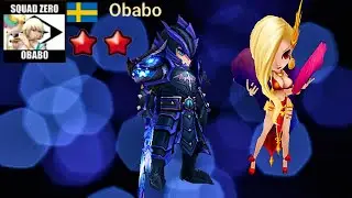 OBABO RTA feat Chow, Chiwu, Fire Succubus and Juno | Summoners War World Arena