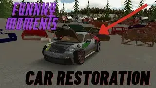 Restoring abandoned Porsche 911 GT3 Rs | funny moments | new update car parking multiplayer