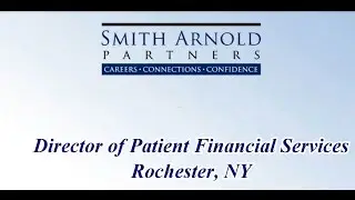 Director of Patient Financial Services (CLOSED) | Smith Arnold Partners
