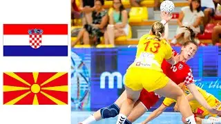 Croatia vs Macedonia 🔥 HIGHLIGHTS 🔥 U-18 IHF Women's Youth World Championship 2022