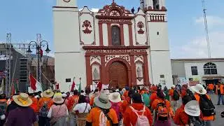 ❤️CORO TIEMPO NUEVO CANTAR DE LOS CANTARES RECIBE A PEREGRINOS EN LA IGLESIA DE ATLACOMULCO 13OCT24