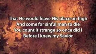 My Savior My God - Aaron Shust (with lyrics).