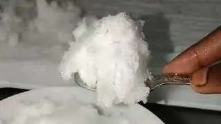 #11 bucket full freezer frost 😋#full ice❄️#white freezer frost 🤍#scraping with hand and spoon🖐️🥄