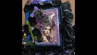 (Sold Thanks)The Whimsical Shimmering Secret Garden Junk Journal #GlamJunkJournals