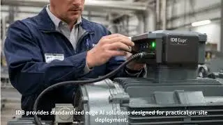 Solving the Industrial Energy Crisis and Sustainaiblity with IDB's On-site Edge AI Solution