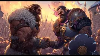 Barbare vs Guerrier : rivalité amicale dans d&d