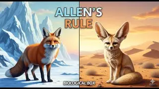 Allen's Rule | Adaptations in Animals | CSIR NET | GATE | NEET