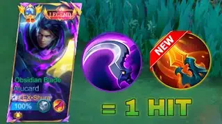 ALUCARD BEST BUILD AND EMBLEM 1HIT 2025! (100% BROKEN) - MOBILE LEGEMDS