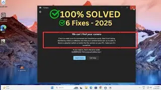 ✅SOLVED!! We can't find your camera windows 10/11 (Error code 0xA00F4244(0xC00D36D5) - 2025