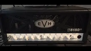 EVH 5150 III 50 watt blue channel with lower gain