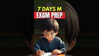 0 to Topper in Exam in 1 Week #shorts #studytips #students #jee #neet