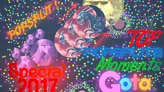 Gota.io // SPECIAL 2017 MONTAGE! // TOP POPSPLITS MOMENTS!