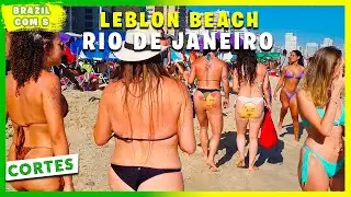 🇧🇷LEBLON, RIO DE JANEIRO🌞THE PERFECT BEACH IN SUMMER 2022 | Cortes