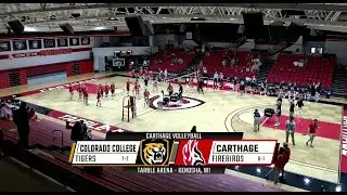 Carthage Women's Volleyball vs. Colorado College 2025_9_13