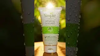 Simple Kind to Skin Refreshing Facial Gel Wash     #arambaz #antiaging #suncream