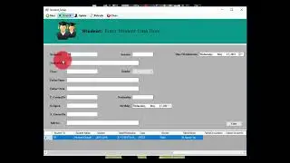 College Management System (CMS) Desktop Application Demo Front End C# and Back End SQL Server 2012
