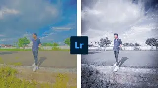 Lightroom black and blue effect photo editing / Lightroom se photo edit kaise kare /Lr photo editing