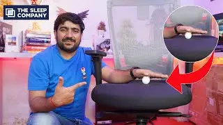 The Sleep Company Stylux SmartGRID Office chair | One of The Best Chair in 2023