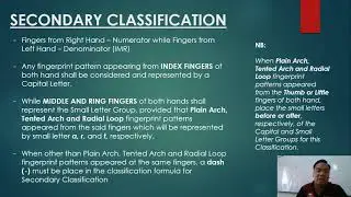 BHS+FBI EXTENSION - Secondary Classification