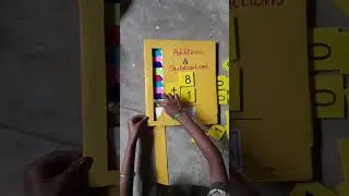 Additions and Subtractions TLM for primary students prepared by V DHANA DURGA BHAVANI (SGT)