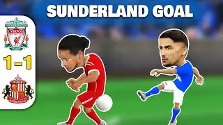 Liverpool vs Sunderland 1-1 | Chemsdine Talbi Goal | Parody