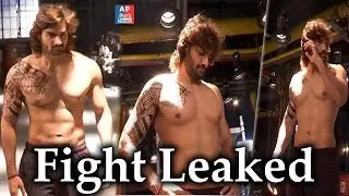 RX 100 Hero Karthikeya Hippi Movie Fight Scene Leaked | Karthikeya | AP Telugu News
