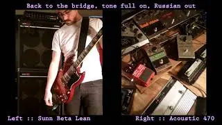 Vintage Electro Harmonix pedals :: Stoner Rock / Doom jam