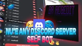 FASTEST DISCORD NUKER BOT  | SELF BOT | BEST DISCORD RAIDING TOOL