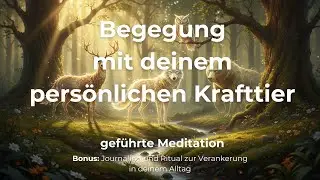 Begegne deinem Krafttier ✨ Geführte Meditation für Verbindung, Schutz & innere Führung