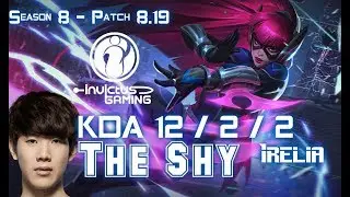 IG The Shy IRELIA vs CAMILLE Top - Patch 8.19 KR Ranked