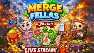 LIVE Merge Fellas BOSS + BOSS  #48 🔴NEW Update🔥Italian Brainrot 1-22 #mergefellaslive#robloxlive