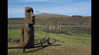 AI Video test - walking Moai - Wan model + image  + prompt