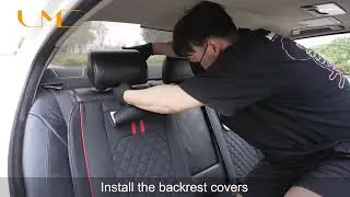 Luckyman Club Car seat cover installation video