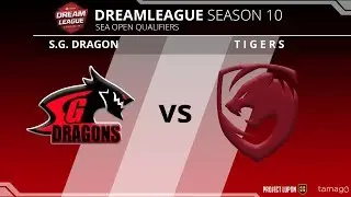 Sterling Global Dragons vs Tigers Game 1 (Bo3) | Dream League Season 10 |