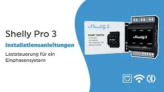 Shelly PRO 3, einphasig - Installationsvideo