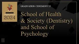 The University of Bolton - Graduation Live 2024 - Ceremony 15