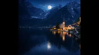 Deep Focus Night Study Music 🌙 Calm Ambient Soundscape | 1 Hour