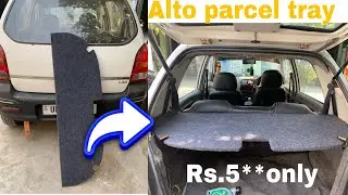How to install parcel tray in Alto | parcel tray install for all cars | Alto modified #fsmodified￼