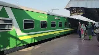 One Cargo two Express trains in one frame from Rawalpindi railway station....