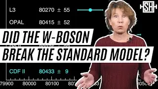 Did the W-boson just 
