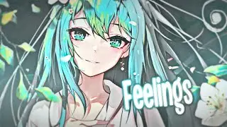 Nightcore - Feelings (Lyrics)
